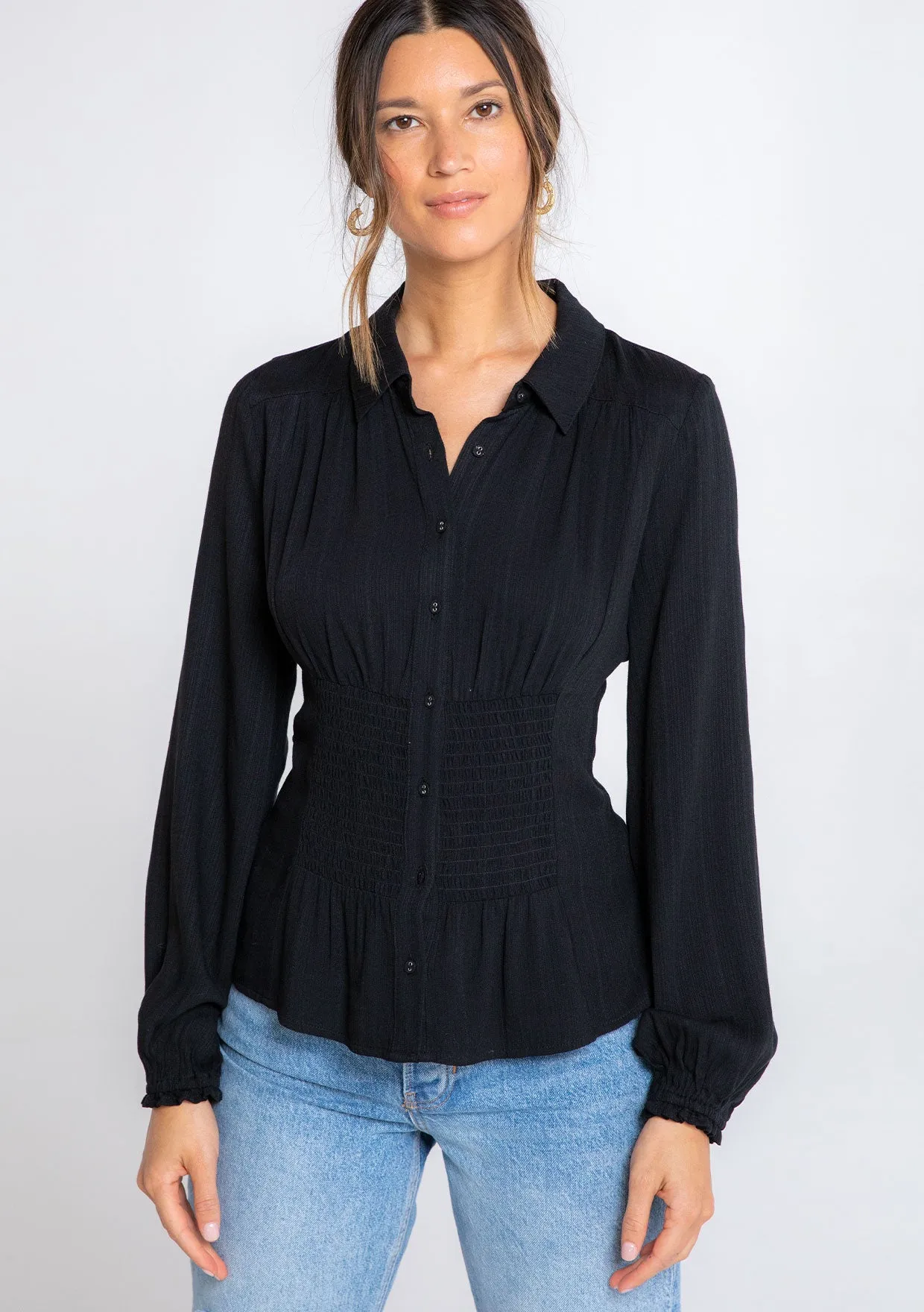 Quixote Smocked Shirt