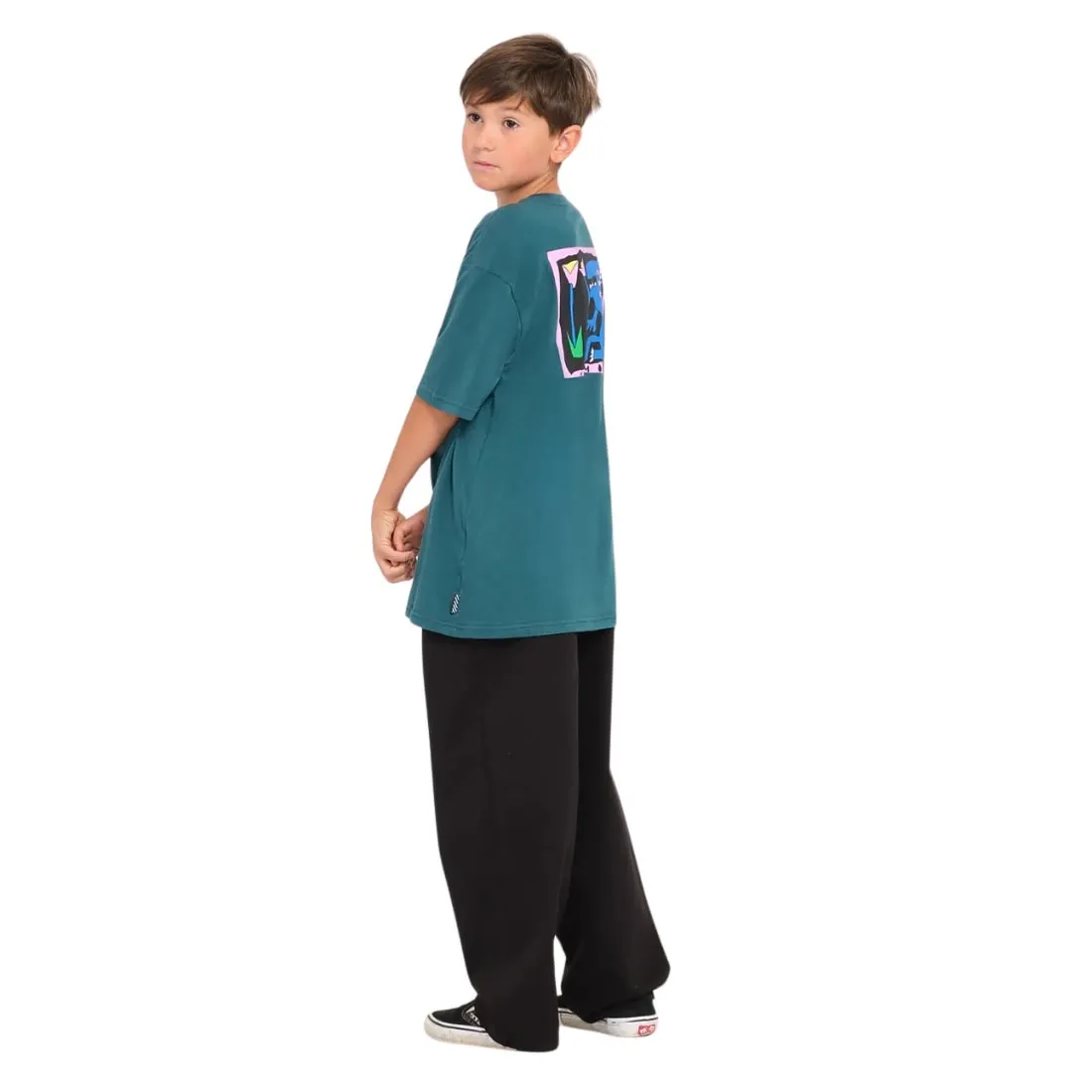 Volcom Kids Arthur Dino T-Shirt - Evergreen